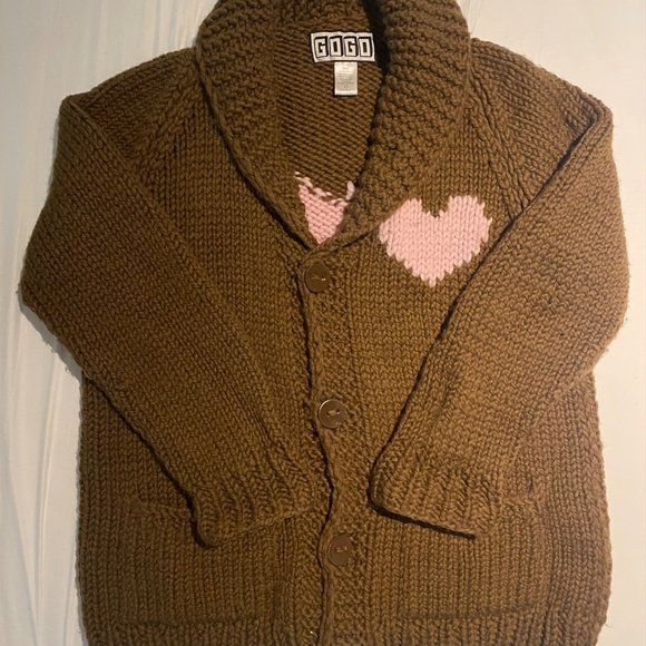 GOGO classic heart cardigan - Picture 2 of 2